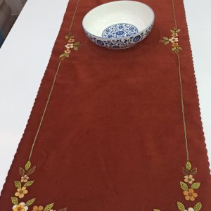 رانر مخمل حنایی آرامش